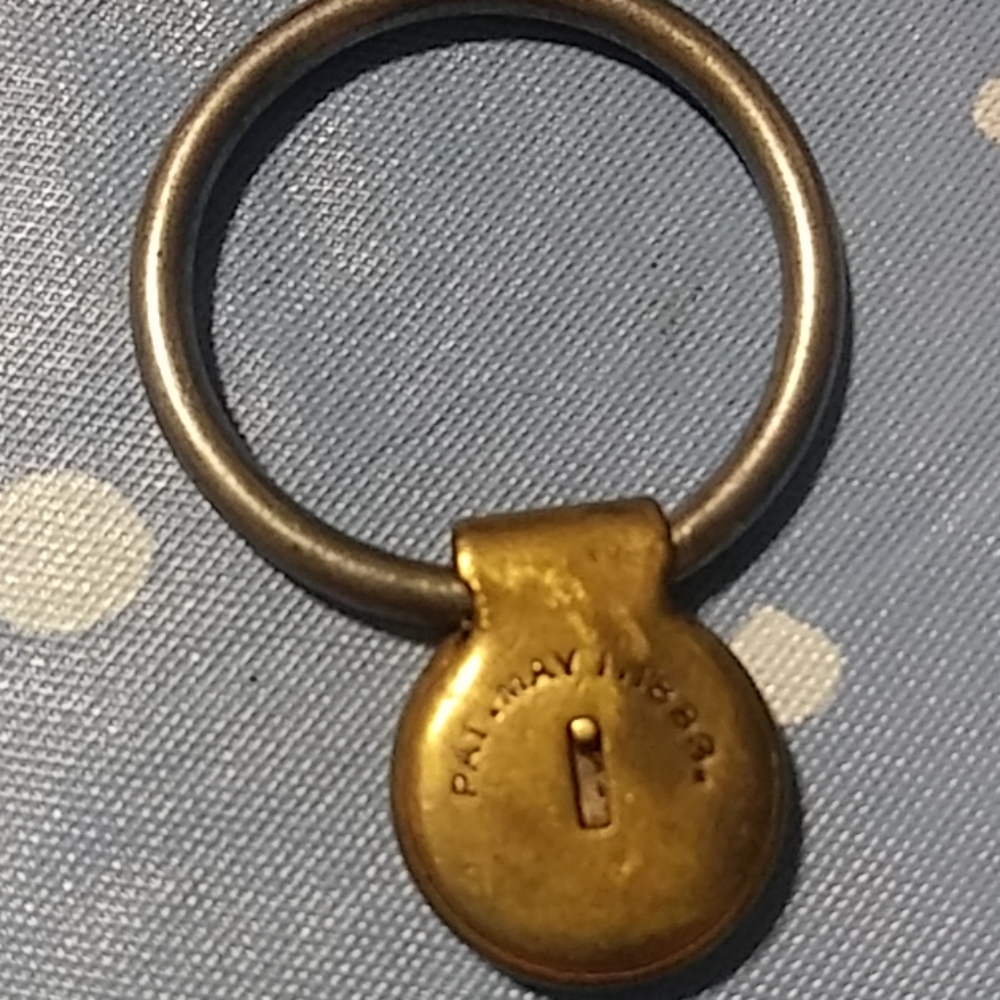 Joker ring key holder vintage 1904 worlds fair